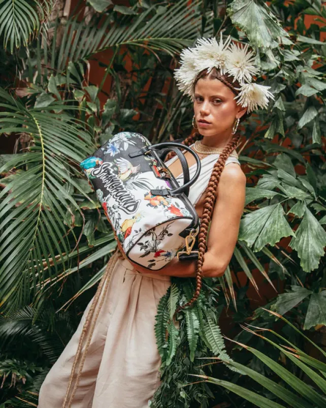DUFFLES>SPRAYGROUND SHADOW FLIGHT MINI DUFFLE