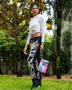 CROSSOVER CLUTCHES>SPRAYGROUND SHARK ATELIER CROSSOVER CLUTCH