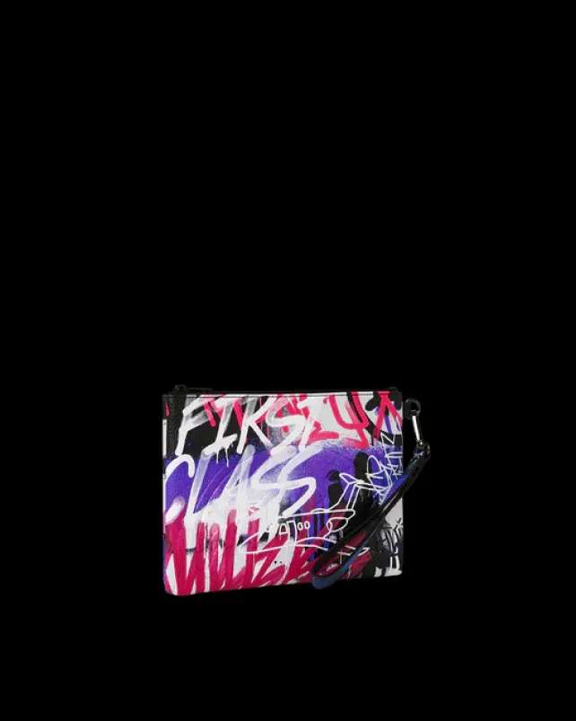 CROSSOVER CLUTCHES>SPRAYGROUND SHARK ATELIER CROSSOVER CLUTCH
