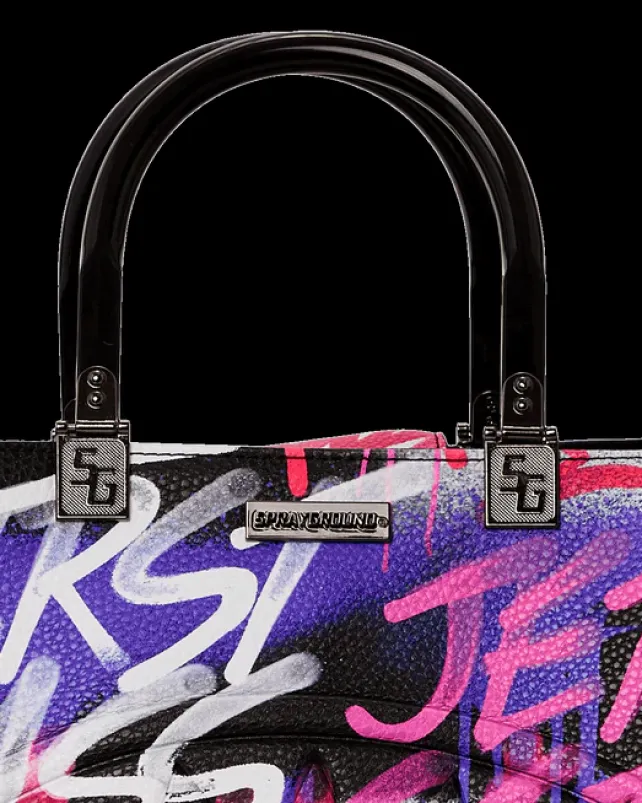 TOTES|HANDBAGS>SPRAYGROUND SHARK ATELIER TORTUGA TOTE
