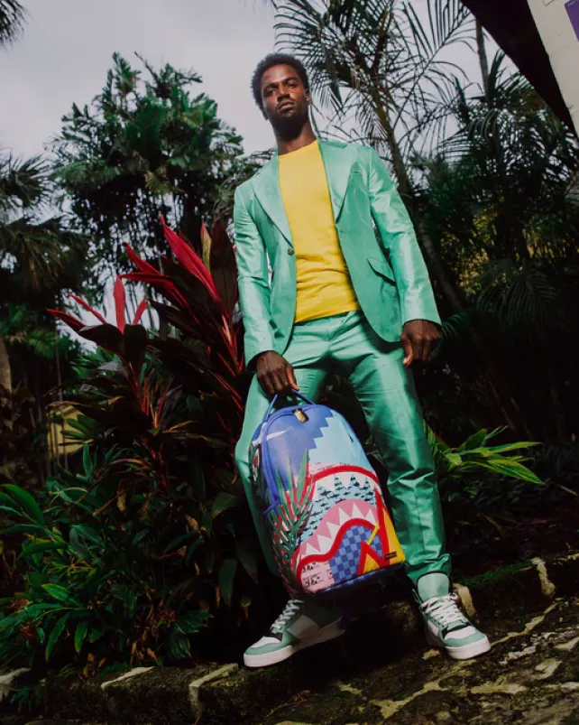 BACKPACKS>SPRAYGROUND SHARK BEACH BACKPACK