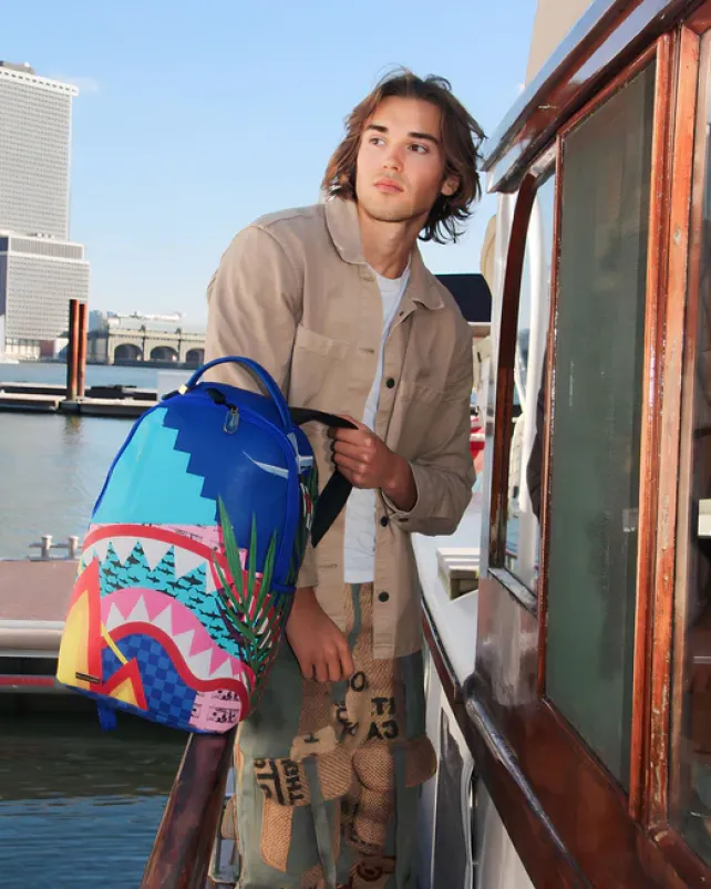 BACKPACKS>SPRAYGROUND SHARK BEACH BACKPACK