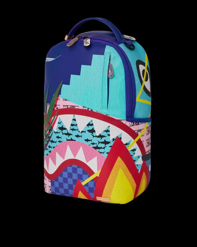 BACKPACKS>SPRAYGROUND SHARK BEACH BACKPACK