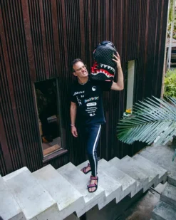 BACKPACKS>SPRAYGROUND SHARK BITE SHARKS IN PARIS GRAY BACKPACK (DLXV)