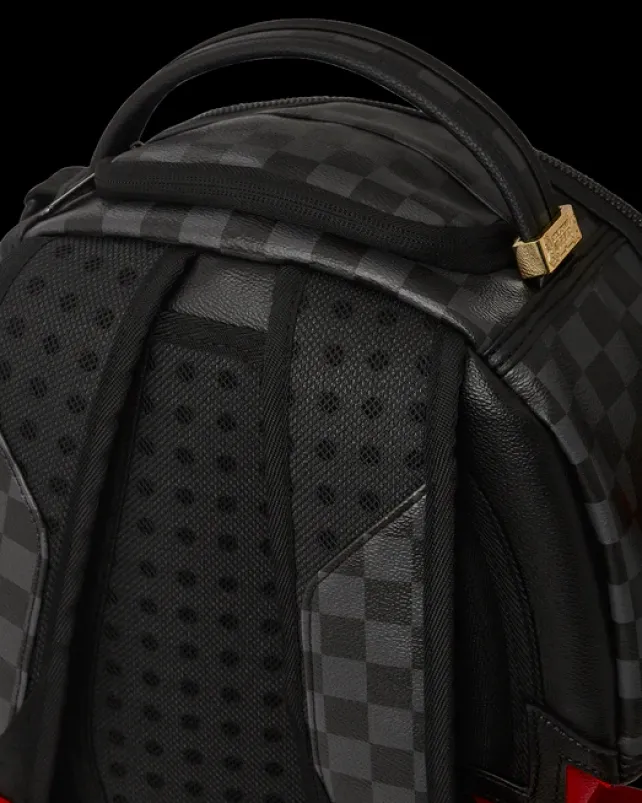 BACKPACKS>SPRAYGROUND SHARK BITE SHARKS IN PARIS GRAY BACKPACK (DLXV)