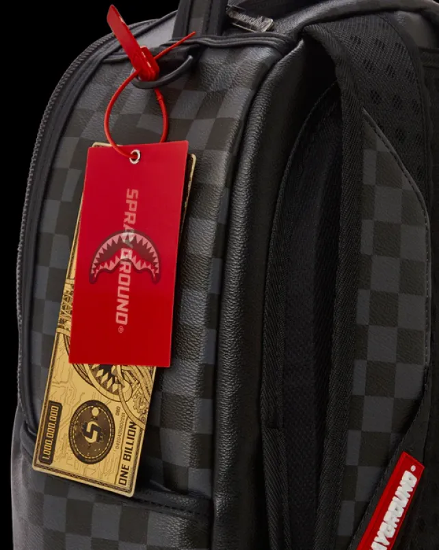 BACKPACKS>SPRAYGROUND SHARK BITE SHARKS IN PARIS GRAY BACKPACK (DLXV)