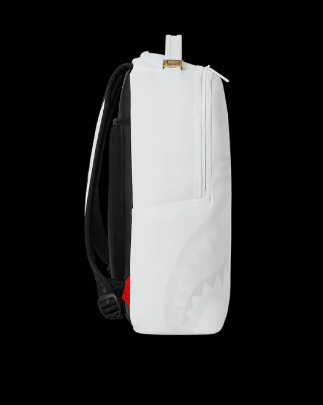 BACKPACKS>SPRAYGROUND SHARK CENTRAL BACKPACK WHT/WHT (DLXV)