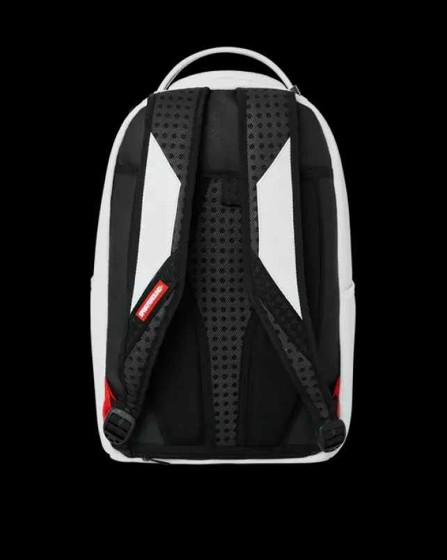 BACKPACKS>SPRAYGROUND SHARK CENTRAL BACKPACK WHT/WHT (DLXV)