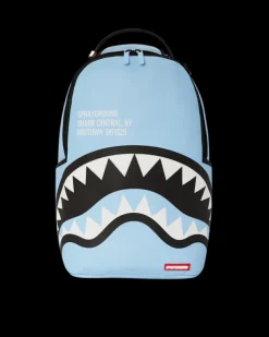 BACKPACKS>SPRAYGROUND SHARK CENTRAL (BLUE) BACKPACK (DLXV)