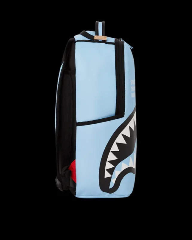 BACKPACKS>SPRAYGROUND SHARK CENTRAL (BLUE) BACKPACK (DLXV)