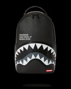 BACKPACKS>SPRAYGROUND SHARK CENTRAL GREYTONE BACKPACK (DLXV)