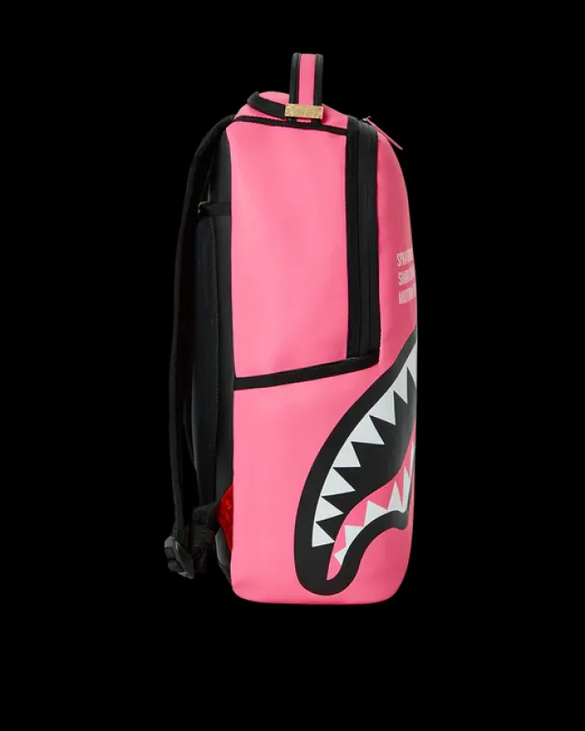 BACKPACKS>SPRAYGROUND SHARK CENTRAL (PINK) BACKPACK (DLXV)