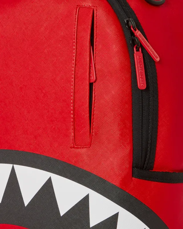 BACKPACKS>SPRAYGROUND SHARK CENTRAL (RED) (DLXV)
