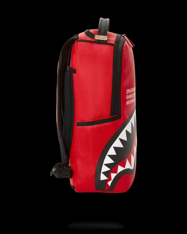 BACKPACKS>SPRAYGROUND SHARK CENTRAL (RED) (DLXV)