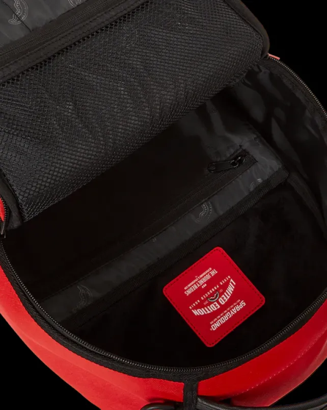 BACKPACKS>SPRAYGROUND SHARK CENTRAL (RED) (DLXV)