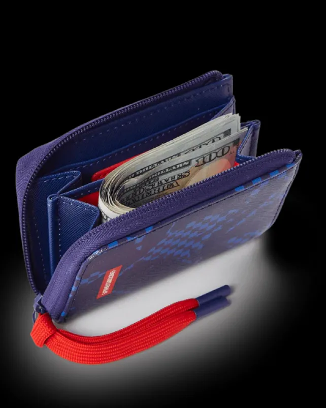 WALLETS>SPRAYGROUND SHARK CHECK (BLUE) WALLET