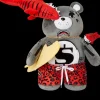 TEDDY BEAR BACKPACKS|BACKPACKS>SPRAYGROUND SHARK FRIENDS MONEYBEAR TEDDYBEAR BACKPACK