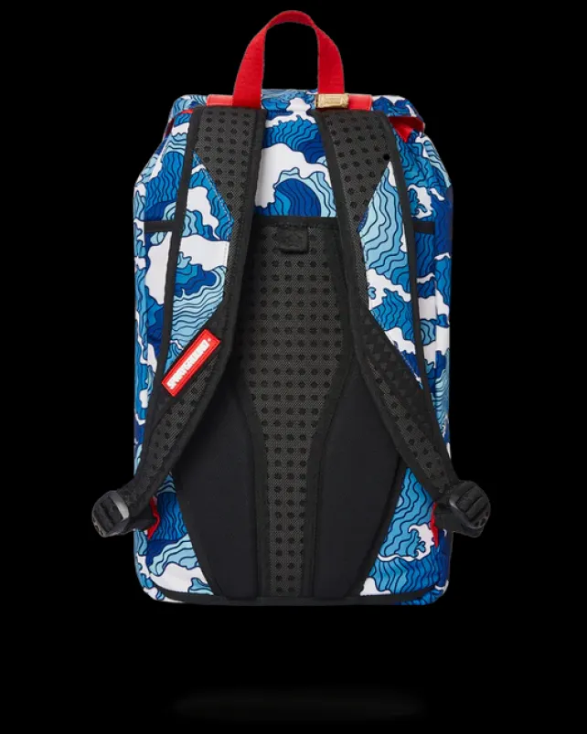 HILLS|BACKPACKS>SPRAYGROUND SHARK WAVE HILLS BACKPACK