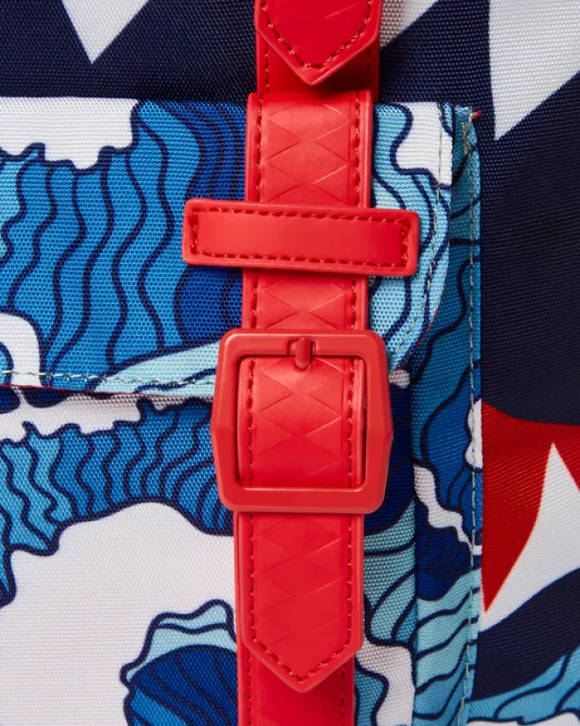 HILLS|BACKPACKS>SPRAYGROUND SHARK WAVE HILLS BACKPACK