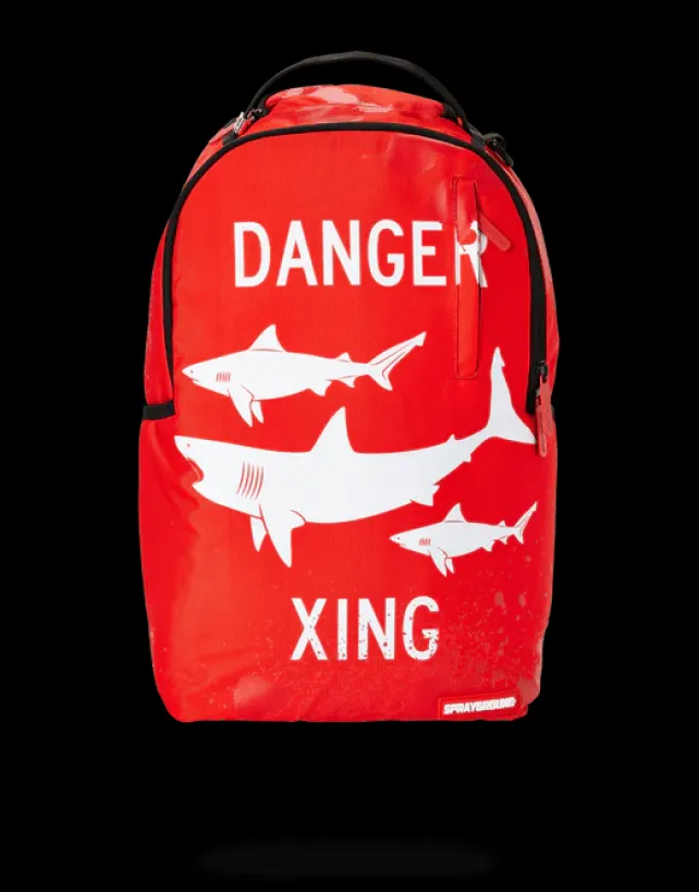 BACKPACKS>SPRAYGROUND SHARK X-ING