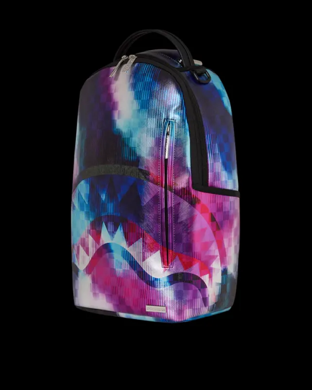 BACKPACKS>SPRAYGROUND SHARKCLUB ELECTRONICA BACKPACK