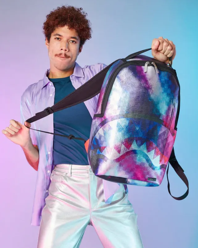 BACKPACKS>SPRAYGROUND SHARKCLUB ELECTRONICA BACKPACK