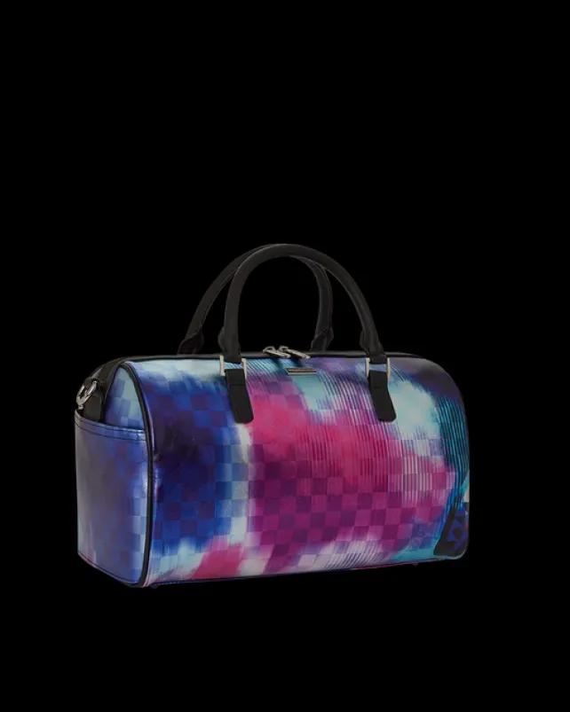 DUFFLES>SPRAYGROUND SHARKCLUB ELECTRONICA MINI DUFFLE