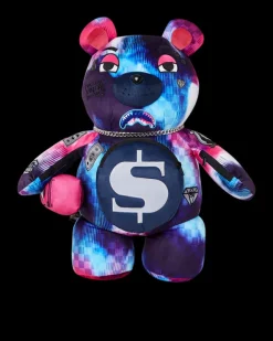 TEDDY BEAR BACKPACKS|BACKPACKS>SPRAYGROUND SHARKCLUB ELECTRONICA MONEYBEAR TEDDYBEAR BACKPACK