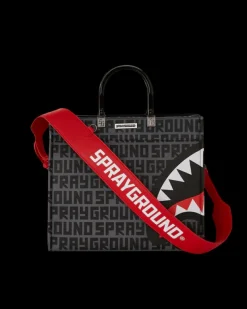 TOTES|HANDBAGS>SPRAYGROUND SHARKFINITY STEALTH PILOT TORTUGA TOTE