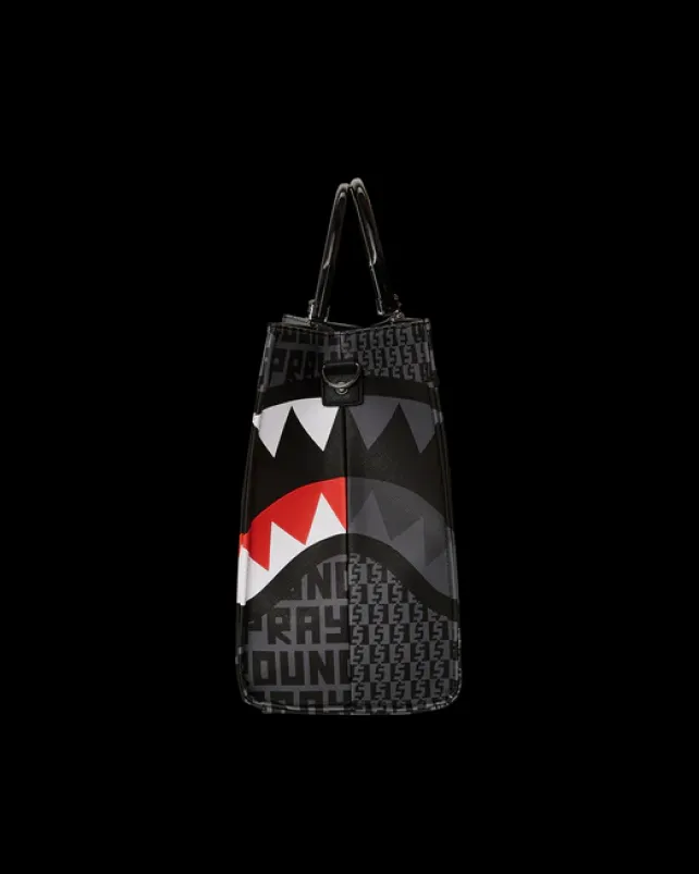 TOTES|HANDBAGS>SPRAYGROUND SHARKFINITY STEALTH PILOT TORTUGA TOTE
