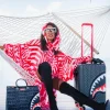 CARRY-ON LUGGAGE>SPRAYGROUND SHARKFINITY STEALTH PILOT SHARKNAUTICS HARDSHELL CARRY-ON LUGGAGE