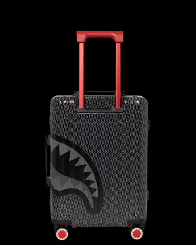 CARRY-ON LUGGAGE>SPRAYGROUND SHARKFINITY STEALTH PILOT SHARKNAUTICS HARDSHELL CARRY-ON LUGGAGE