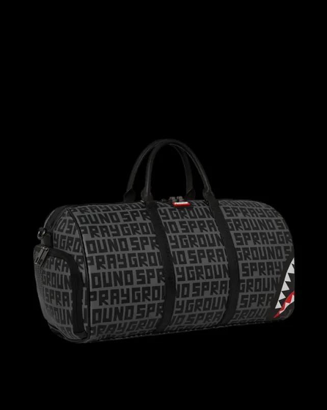DUFFLES>SPRAYGROUND SHARKFINITY STEALTH PILOT DUFFLE
