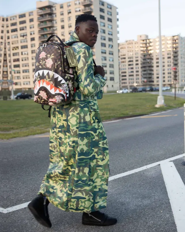 BACKPACKS>SPRAYGROUND SHARKFLOWER DLX BACKPACK