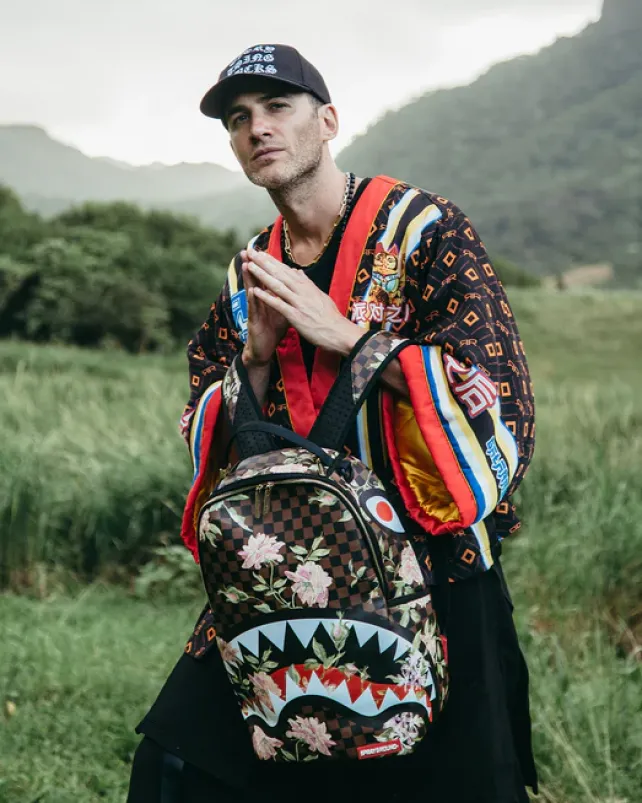 BACKPACKS>SPRAYGROUND SHARKFLOWER DLX BACKPACK