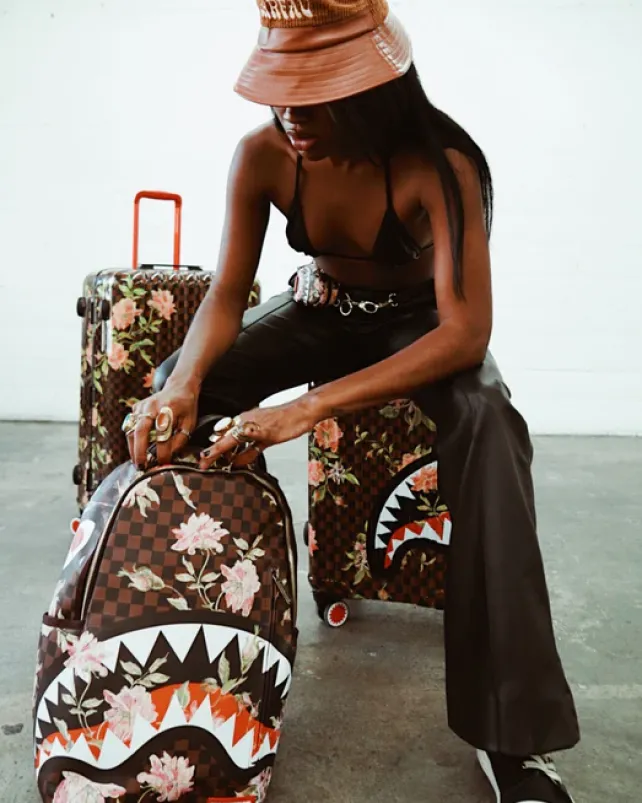 BACKPACKS>SPRAYGROUND SHARKFLOWER DLX BACKPACK