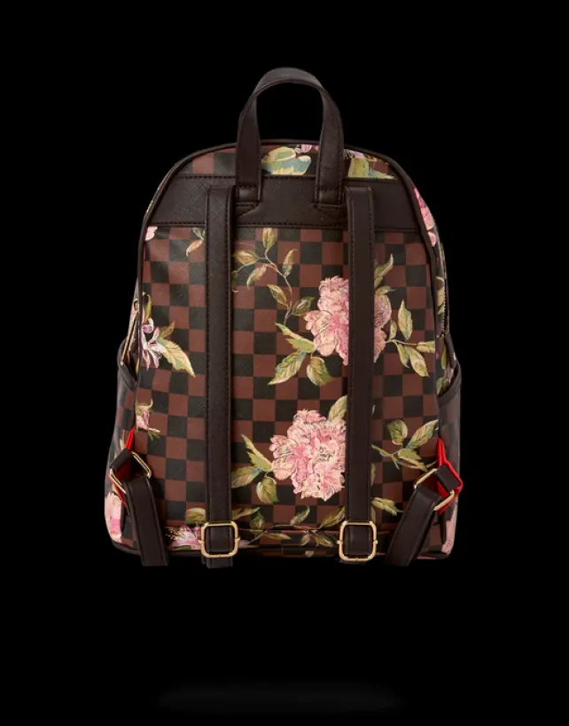SAVAGES|BACKPACKS>SPRAYGROUND SHARKFLOWER SAVAGE BACKPACK (SMALLER MORE ELEGANT BACKPACK)