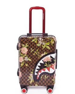 CARRY-ON LUGGAGE>SPRAYGROUND SHARKFLOWER 21.5u201d CARRY-ON SHARKNAUTICS LUGGAGE