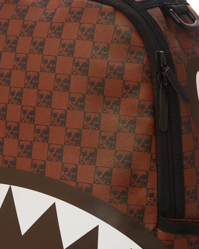 BACKPACKS>SPRAYGROUND SHARKS AND SKULLS BACKPACK (DLXV)