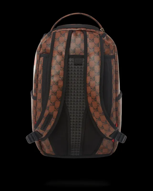 BACKPACKS>SPRAYGROUND SHARKS AND SKULLS BACKPACK (DLXV)