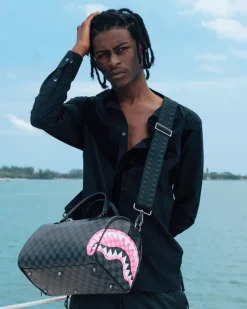 DUFFLES>SPRAYGROUND SHARKS IN CANDY MINI DUFFLE