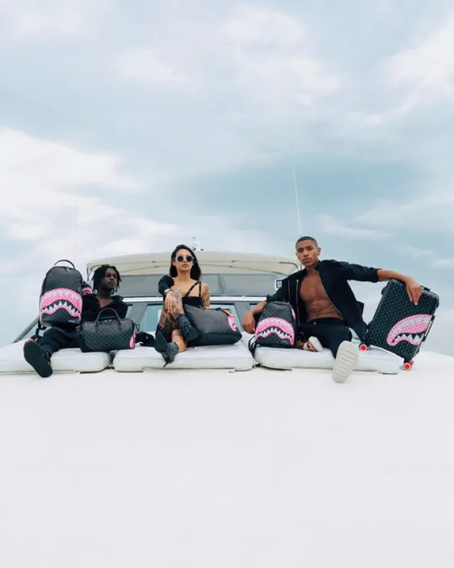 SAVAGES|BACKPACKS>SPRAYGROUND SHARKS IN CANDY SAVAGE
