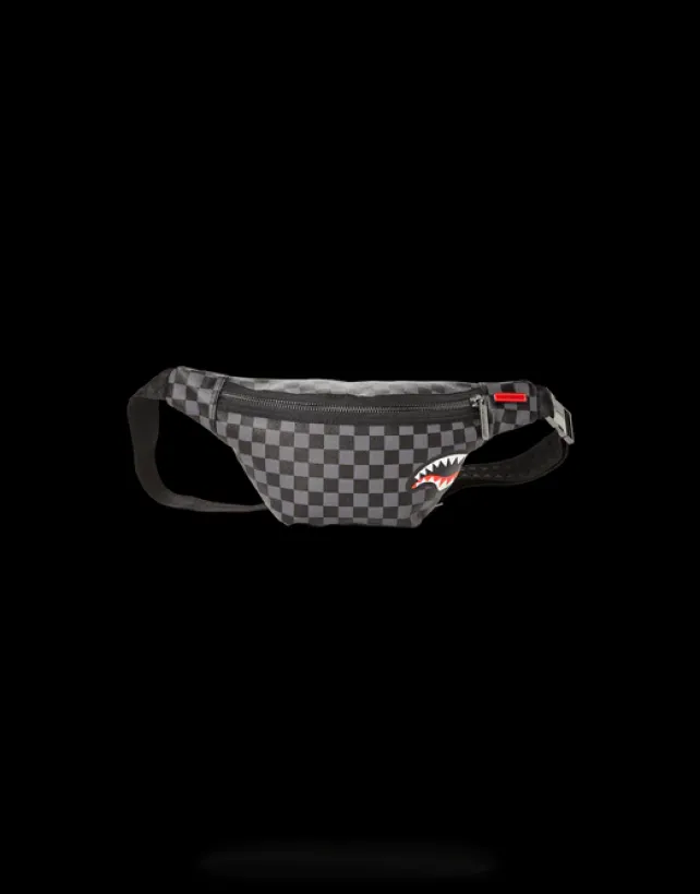 CROSSBODYS>SPRAYGROUND SHARKS IN PARIS (BLACK CHECKERED EDITION) CROSSBODY