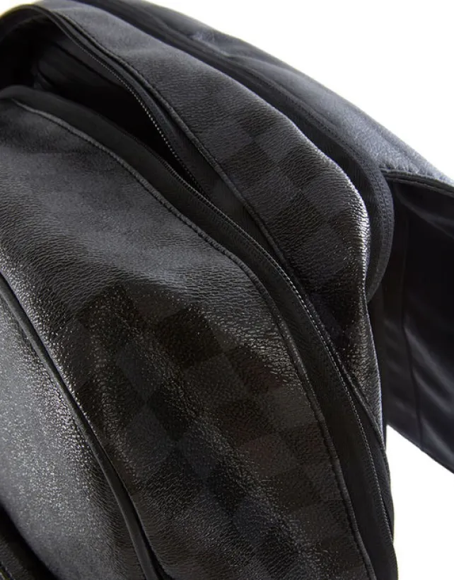 BACKPACKS>SPRAYGROUND SHARKS IN PARIS (BLACK) RUCKSACK