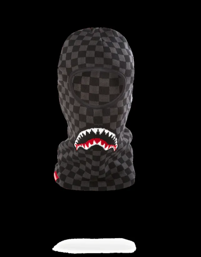 SKI MASKS>SPRAYGROUND SHARKS IN PARIS (BLACK) SKI MASK