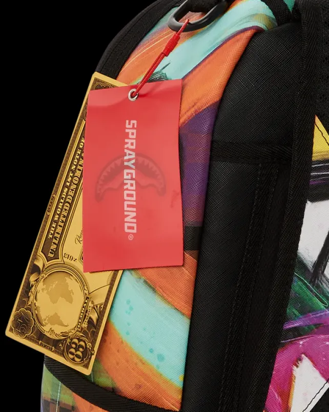 BACKPACKS>SPRAYGROUND SHARKS IN PARIS CITY STREAKS BACKPACK (DLXV)