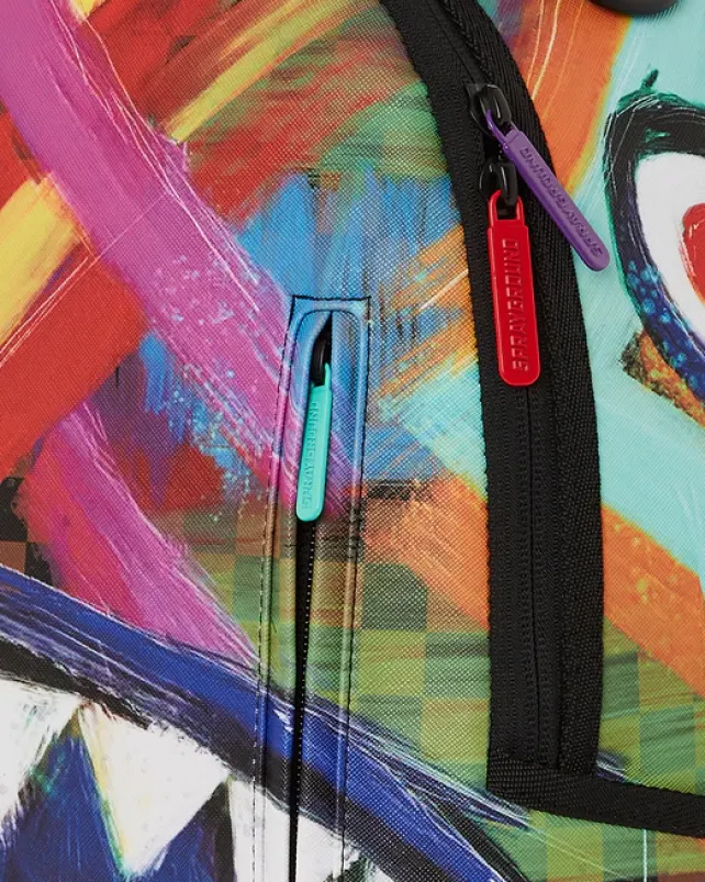 BACKPACKS>SPRAYGROUND SHARKS IN PARIS CITY STREAKS BACKPACK (DLXV)