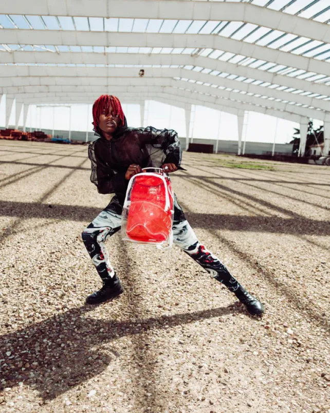 BACKPACKS>SPRAYGROUND SHARKS IN PARIS CLARITY BACKPACK