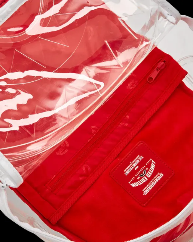 BACKPACKS>SPRAYGROUND SHARKS IN PARIS CLARITY BACKPACK