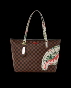 TOTES|HANDBAGS>SPRAYGROUND SHARKS IN PARIS COASTAL TOTE